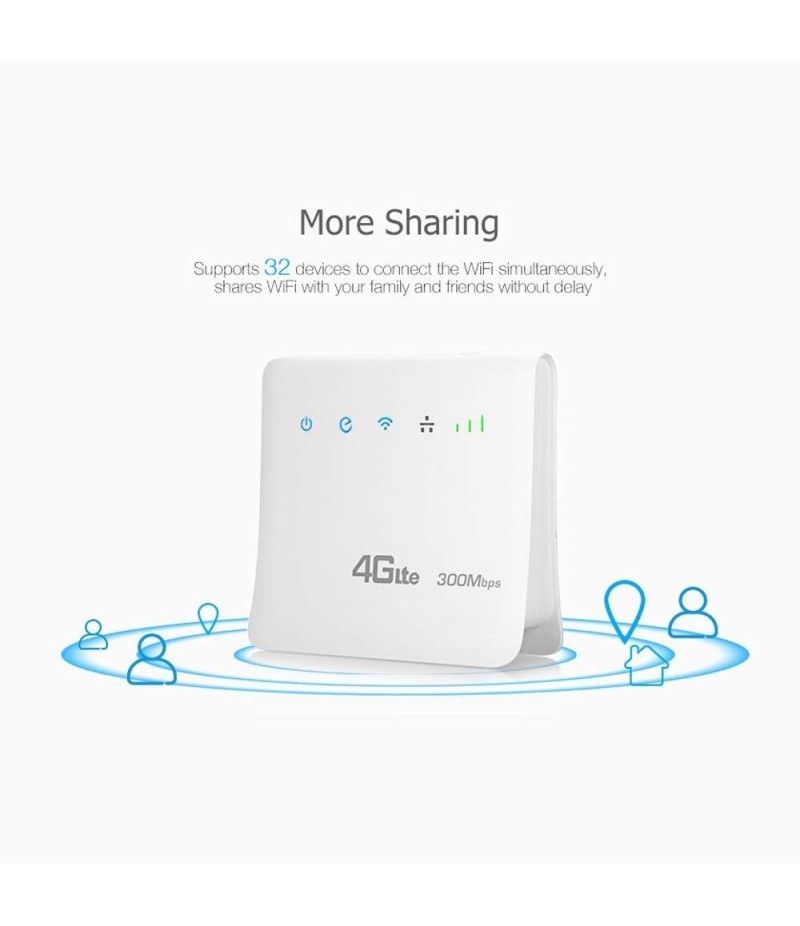 D Bloqu Mbps Wifi Routeurs G Lte Cpe Routeur Mobile Avec Port Lan