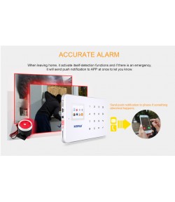 Système d'alarme  de sécurité à domicile en GSM et Android