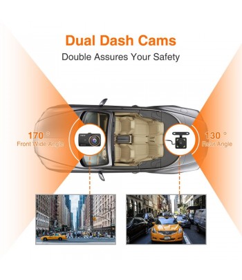 THiEYE Dash Cam 1080 P Full HD voiture DVR tableau de bord caméra