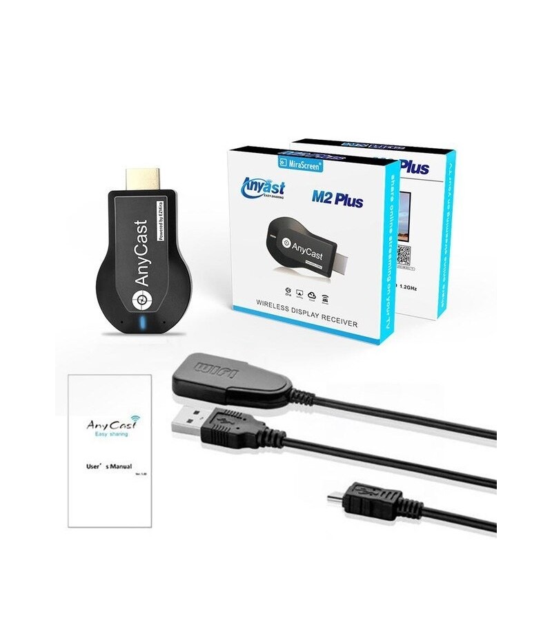 WiFi 1080P HDMI TV Stick AnyCast DLNA Dongle sans fil Miracast Airplay