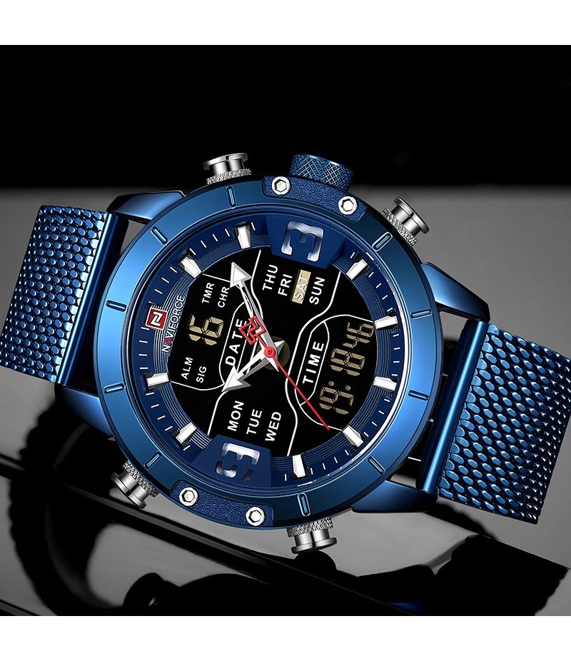 NAVIFORCE hommes montre haut de gamme marque homme militaire Sport