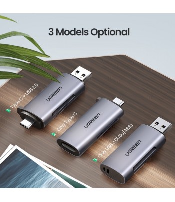 Adaptateur de mémoire USB 3.0, lecteur de carte SD TF, fente de carte  mémoire Flash, adaptateur