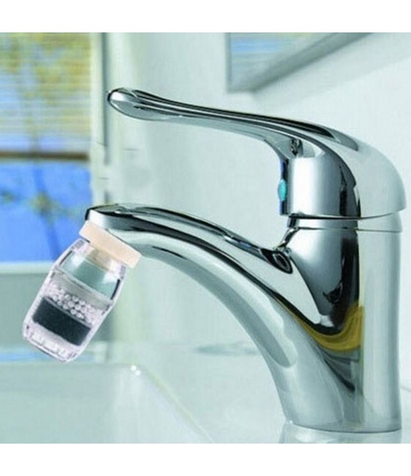 Purificateur d'eau propre filtre accessoires de cuisine Transparent  Portable noix de coco cartouche de carbone robinet plusieurs
