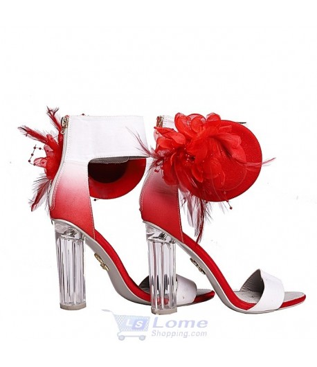 Randivie Down Town Heels RED